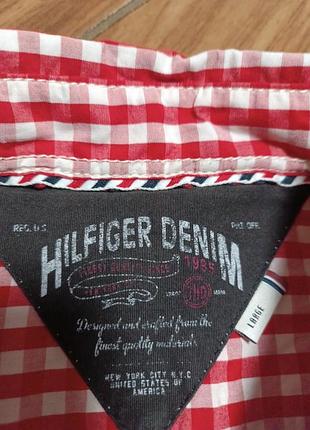 Картата теніска hilfiger l 4