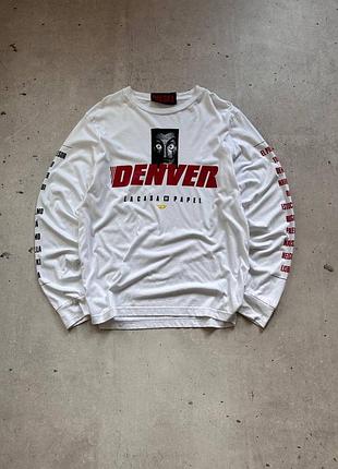 Diesel la casa de papel long-sleeved original  чоловічий лонгслів дизель мерч паперового будинку оригінал