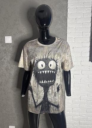 Футболка у крутий принт xl