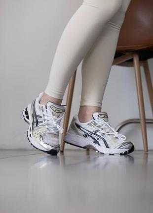 Asics gel-kayano 14 beige black silver/асикс гель-каяно 14 бежевые с чёрным и серебристым 36 37 38 39 40 41 42