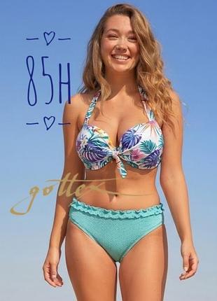 85н, 38н, купальник сборка, лиф gottex на косточках и поролоне, плавки бирюзовые, бордовые, синие на выбор