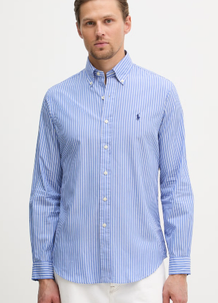 Чоловіча сорочка ralph lauren striped оригінал new!