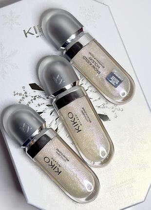 Блиск для губ kiko milano snow-kissed holiday 3d hydra lip gloss limited edition