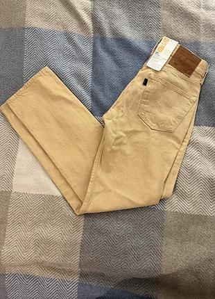 Джинси levi’s пісочного кольору