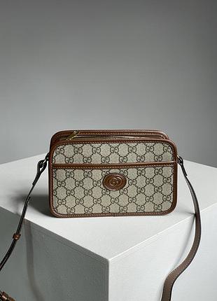 Сумка гуччи mini bag with interlocking g 4