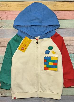 Толстовка с капюшоном на мальчика 1,5-2, 2-3 года lego primark