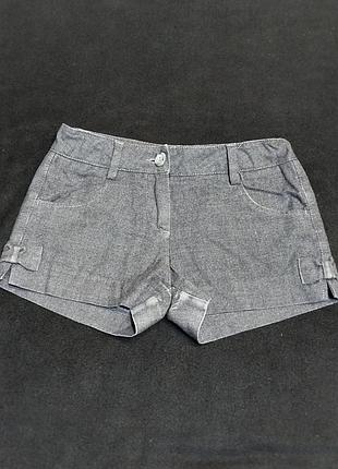 Серые шорты benetton 116-122р 8103 т