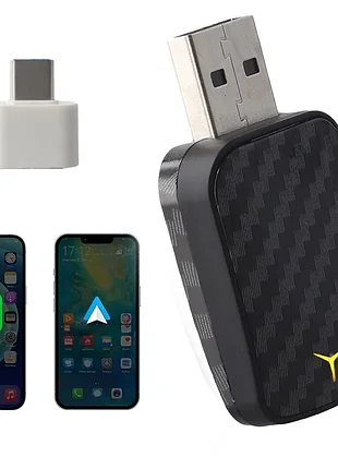 Бездротовий адаптер швидкого підключення для carplay та використання android auto