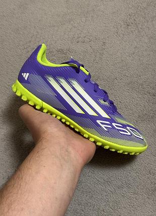 Adidas f50 club tf 35р 22-22.5см сороконіжки футбольні оригінал