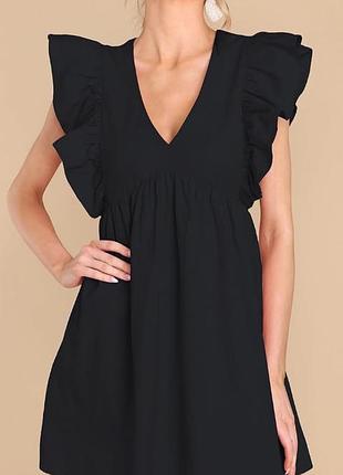 Шикарное , комбинированное коттоновое платье от miss selfridge
