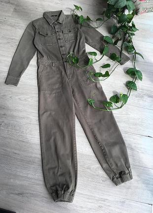 Жіночий утилітарний джинсовий комбінезон (boiler suit / coverall) комбінезон (boiler suit / coverall) від бренду buffalo