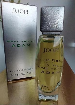 Joop what about adam 1992 г оригінал. вінтаж