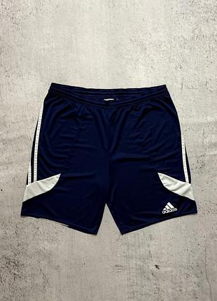 Оригінальні чоловічі сині шорти adidas в ідеальному стані розмір м-l