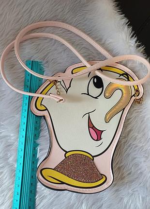 Сумочка primark disney чашечка чашка чіп з мультфільму красуня та чудовисько красавица и чудовище