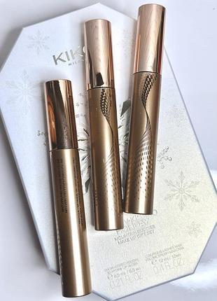 Чорна туш kiko milano максимальний обʼєм