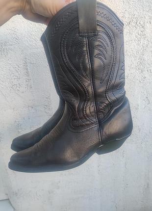 Кожаные сапоги козачки laredo western boots