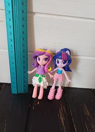 Набор лот пони из эквестрии my little pony майеттл пони мини куклы куллы