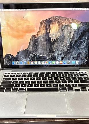 Macbook pro 13” retina late 2013, i5/16gb/500gb ssd (на запчастини або під відновлення)