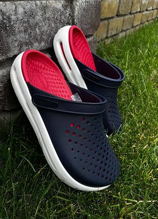Мужские кроксы сабо crocs literide inmotion navy crocs inmotion navy