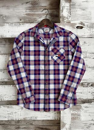 Рубашка в клітинку tommy hilfiger