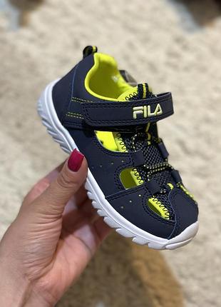 Босоніжки (сандалі) на хлопчика 23 розмір fila (14.5 см устілка)