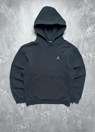 Vintage винтажное худи jordan джордан big logo y2k size s размер с