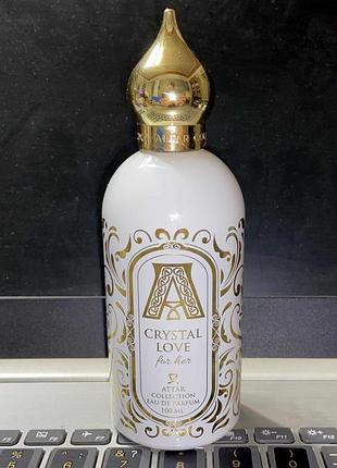 Парфюмированная вода для женщин attar collection crystal love for her 100 мл.