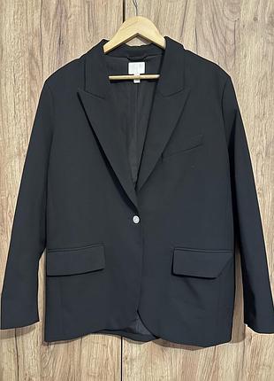 Піджак чорний h&m