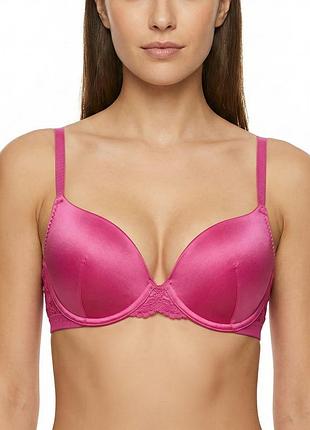 Бюстгальтер с чашкой на косточках marks&spencer 80b фуксия