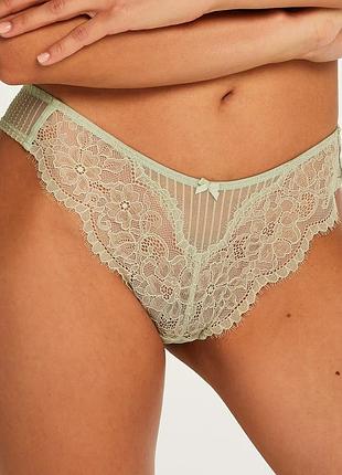Трусики hunkemoller bliss brasilian r 3xl зелений/desert sage