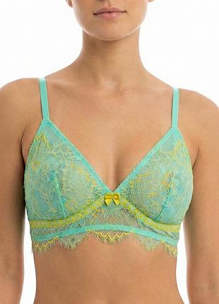 Бюстгальтер бралет без косточек marks&spencer 75d мятный