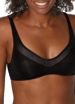 Бюстгальтер-топ sloggi oxygene infinite soft bra s (75b) чорний 75b