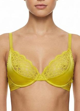 Бюстгальтер на косточках marks&spencer 75d горчица 75d