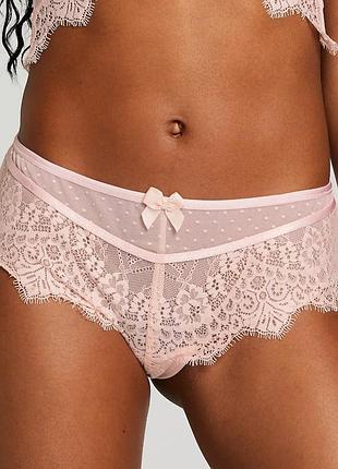 Трусики hunkemoller marilee brasilian 2xl рожевий/pink dogwood
