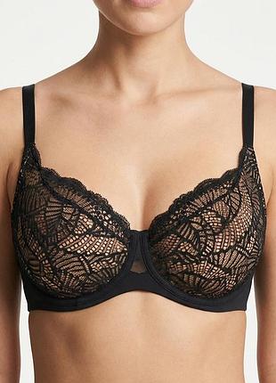 Бюстгальтер на косточках marks&spencer 75a черный