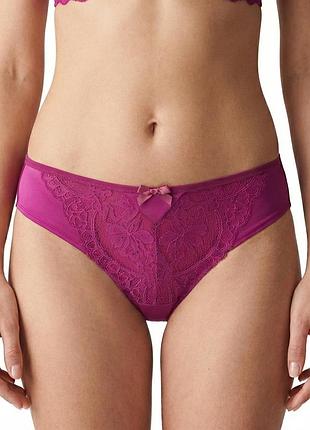 Трусики hunkemoller georgia brasilian 2xl фуксія/wild aster