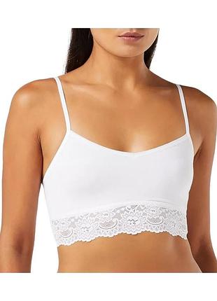 Бюстгальтер-топ sloggi romance bralette 3xl (95c) белый