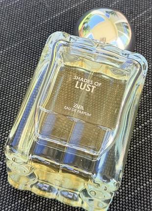 Парфумована вода від zara shades of lust 100 мл