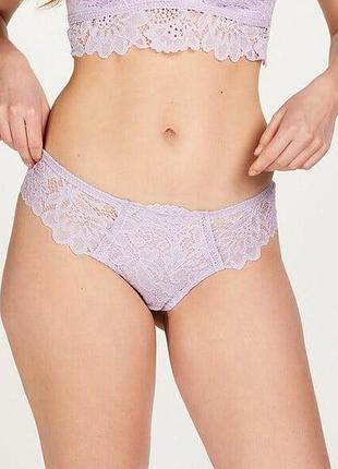 Трусики hunkemoller shiloh brasilian 2xl сиреневый/lavendula
