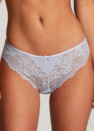 Трусики hunkemoller dora hl brasilian xl голубой/kentucky blue