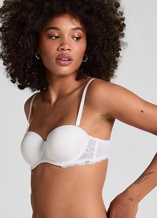 Бюстгальтер hunkemoller angie pb 75d белый/white