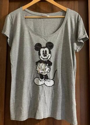 Жіноча тоненька футболка disney  kappahl розміру m/l