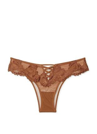 Жіночі трусики- бразильяни victoria's secret,рожеві, розмір м