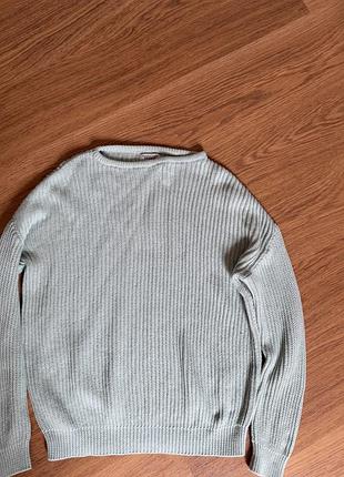Светр pull&bear м'ятний колір розмір s