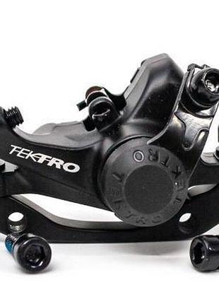Суппорт дискового тормоза tektro md-m280, передний, 180r \ 160f черный (disf-010)