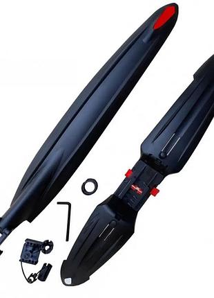 Крылья flanb fl-630 быстросъемные, 26-29" черный (fl-630)