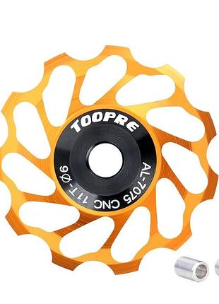 Ролик toopre для заднего переключателя, 11z, золотистый (tcd-gold)