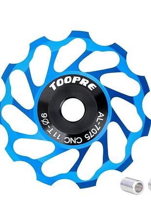 Ролик toopre для заднего переключателя, 11z, голубой (tcd-blue)