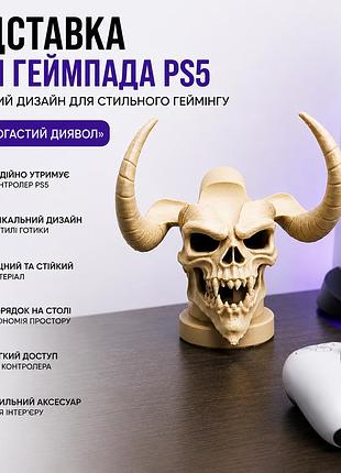 Подставка для геймпада ps5 и контроллера playstation 5 «рогатый дьявол», готический настольный держатель органайзер для джойстика