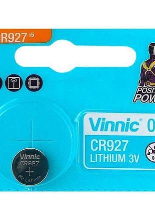 Батарейка vinnic cr927 литиевая (bat004)